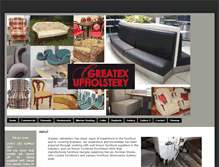 Tablet Screenshot of greatexupholstery.com.au